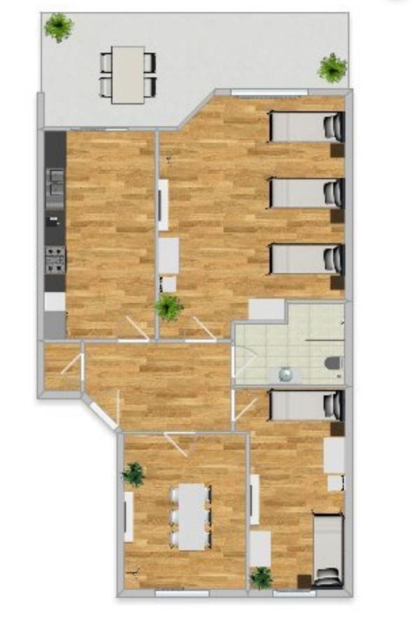 Cozy Balcony Apartment In Essen-Kupferdreh Exterior photo